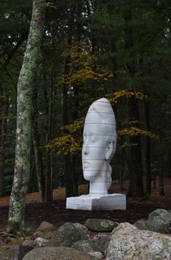 Humming by Jaume Plensa, DeCordova Sculpture Park