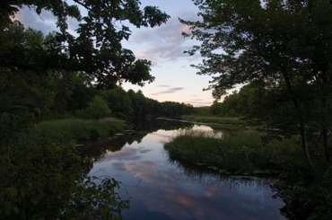 Twilight on the Assabet River Twilight on the Assabet River
