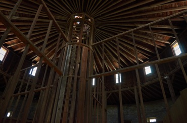 Barn interior Barn interior