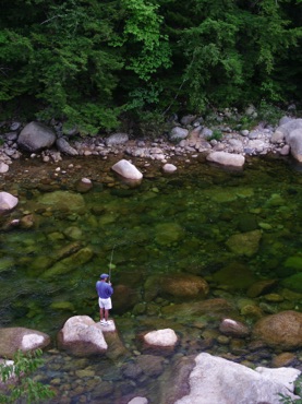 Fishing in the Pemigewasset